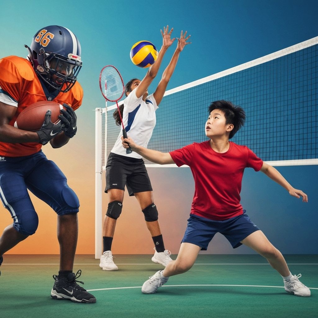Sports action